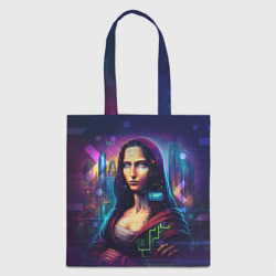 Шоппер 3D Cyberpunk Mona Lisa