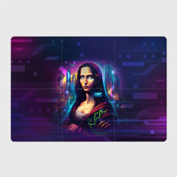 Магнитный плакат 3Х2 Cyberpunk Mona Lisa