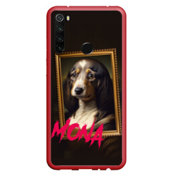 Dog Mona Lisa – Чехол для Xiaomi Redmi Note 8T с принтом купить