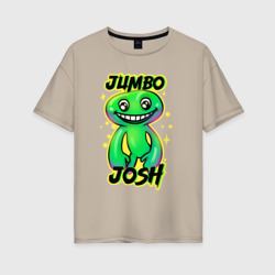 Женская футболка хлопок Oversize Jumbo Josh