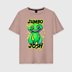 Женская футболка хлопок Oversize Jumbo Josh