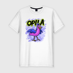 Мужская футболка хлопок Slim Opila Bird