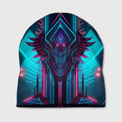 Шапка 3D Кибернетический узор дракона