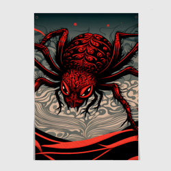 Постер Красный паук