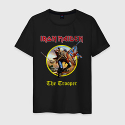 Мужская футболка хлопок The trooper Iron Maiden