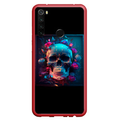 Неоновый мексиканский череп – Чехол для Xiaomi Redmi Note 8T с принтом купить