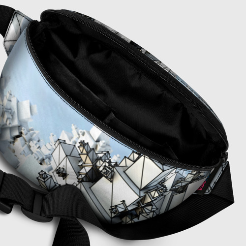 Поясная сумка 3D с принтом Новый мир нейросети, фото #6