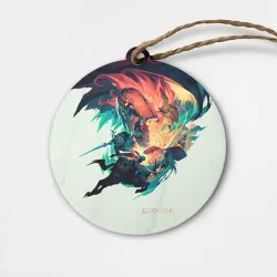 Деревянная игрушка круг Elden Ring great runes