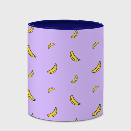 Кружка с полной запечаткой с принтом Паттерн - бананы, фото #4