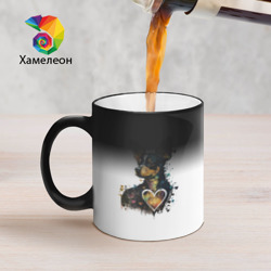 Кружка хамелеон Навсегда в сердце: русский той