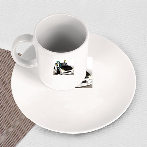 Набор: тарелка + кружка Аниме Сильвия - фото 3
