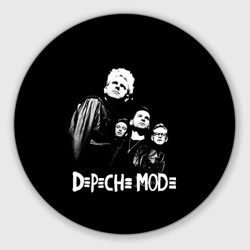 Круглый коврик для мышки Depeche Mode Violator