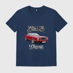 Мужская футболка хлопок Маслкар Ford Mustang