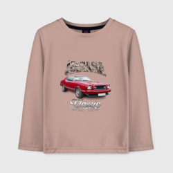 Детский лонгслив хлопок Маслкар Ford Mustang