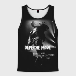 Мужская майка 3D Depeche Mode - Music for the Masses tour