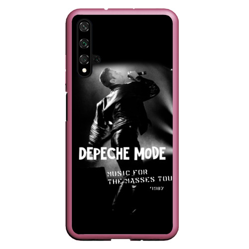 Чехол для Honor 20 Depeche Mode - Music for the Masses tour, цвет малиновый