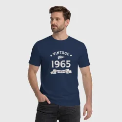 Мужская футболка хлопок Винтаж 1965 ограниченный выпуск - фото 2