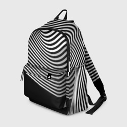 Trendy raster pattern – Рюкзак 3D с принтом купить