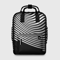 Trendy raster pattern – Женский рюкзак 3D с принтом купить