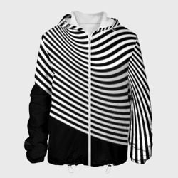Trendy raster pattern – Мужская куртка 3D с принтом купить со скидкой в -10%