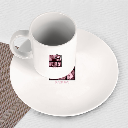 Набор: тарелка + кружка Depeche Mode - Little 15 - фото 3