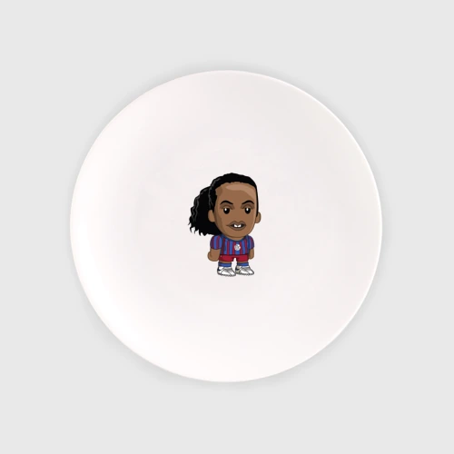 Тарелка Ronaldinho Barcelona