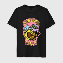 Мужская футболка хлопок Sunflower Souls
