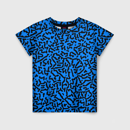 Детская футболка с принтом Абстрактный паттерн - минимализм, вид спереди №1