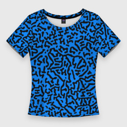 Абстрактный паттерн - минимализм – Женская футболка 3D Slim с принтом купить
