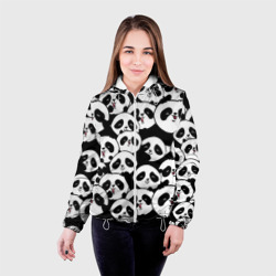 Женская куртка 3D Весёлые панды - фото 2