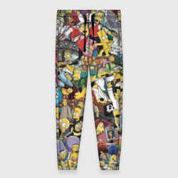 Женские брюки 3D Simpson"history"
