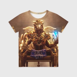 Детская футболка 3D PUBG фараоны