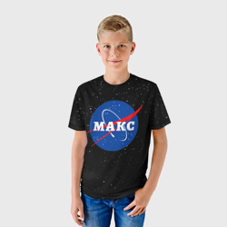 Детская футболка 3D Макс НАСА космос - фото 2