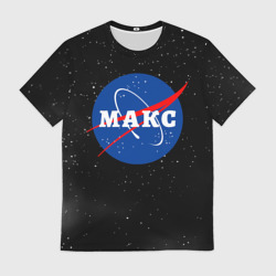 Мужская футболка 3D Макс НАСА космос