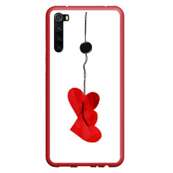 Сердца валентинки – Чехол для Xiaomi Redmi Note 8T с принтом купить