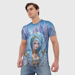 Мужская футболка 3D Crystal Maiden Dota2 - фото 2