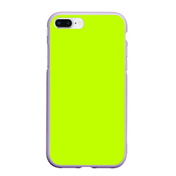 Чехол для iPhone 7Plus/8 Plus матовый Лайм цвет однотонный лаймовый
