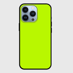 Чехол для iPhone 13 Pro Лайм цвет однотонный лаймовый