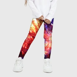 Детские леггинсы 3D Космическое сияние ночь - фото 2