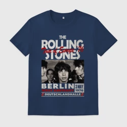 Мужская футболка хлопок The Rolling Stones rock