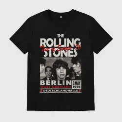 Мужская футболка хлопок The Rolling Stones rock