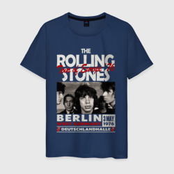 Мужская футболка хлопок The Rolling Stones rock
