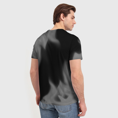 Мужская футболка 3D с принтом Никогда не спорь с лучшим фехтовальщиком, вид сзади #2