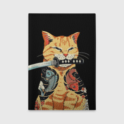 Обложка для автодокументов Yakuza tattoo cat