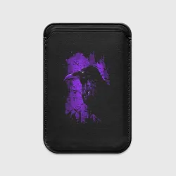 Картхолдер Magsafe магнитный Dark purple raven