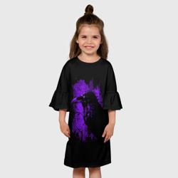 Детское платье 3D Dark purple raven - фото 2