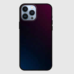 Чехол для iPhone 13 Pro Max Синее фиолетовый градиент