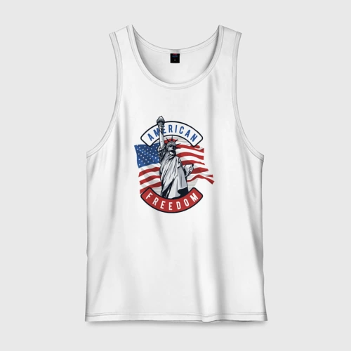 Мужская майка хлопок American freedom