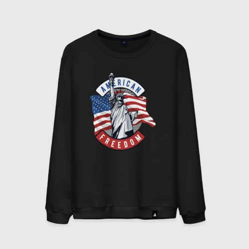 Мужской свитшот хлопок American freedom