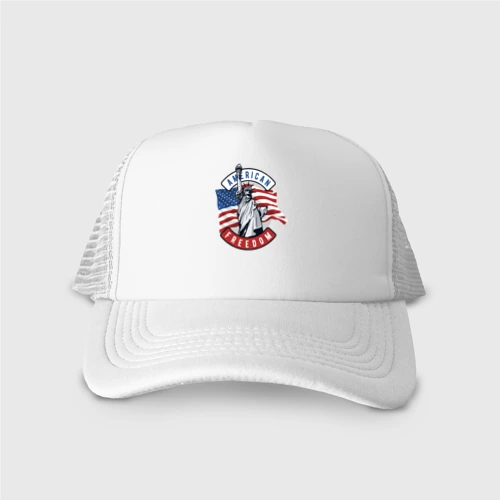 Кепка тракер с сеткой American freedom